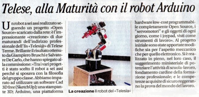 Articolo Mattino2 3-07-2015 Articolo Mattino