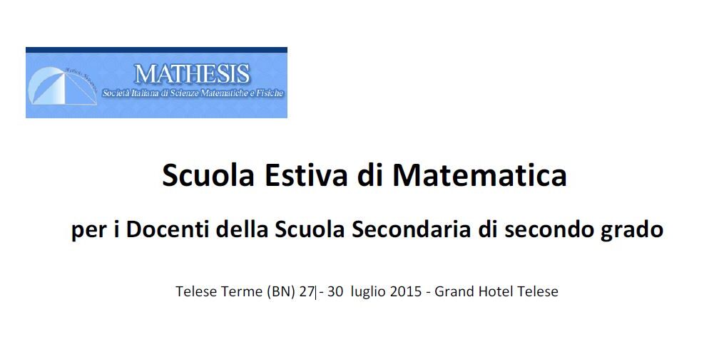 SCUOLA ESTIVA