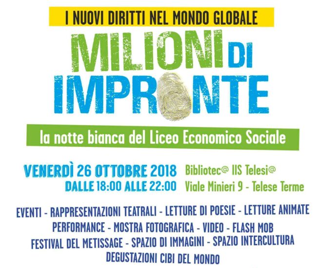 programma notte bianca S programma notte bianca S