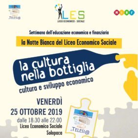 IIS Telesi@ – Notte Bianca del LES 283 “La Cultura nella Bottiglia”