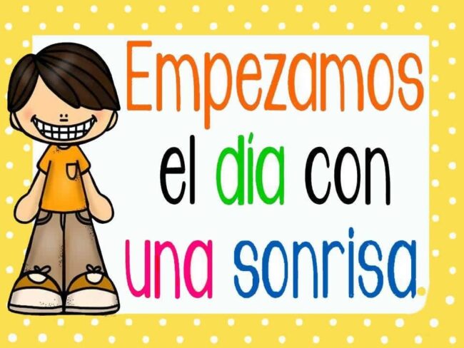 empezamos el dia con una sonrisa
