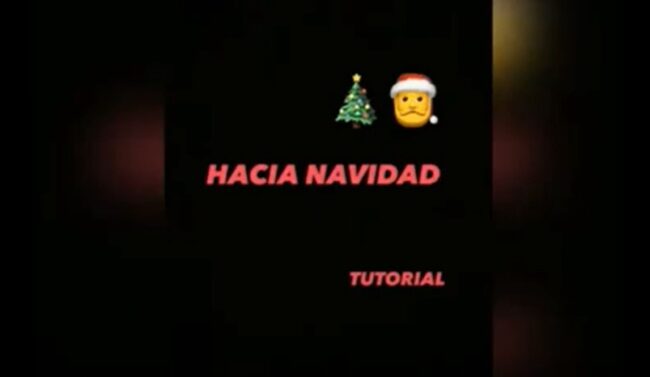 hacias navidad