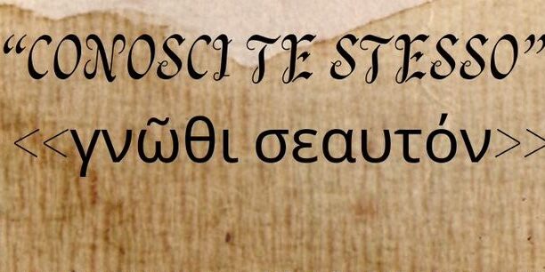 CONOSCI TE STESSO 2