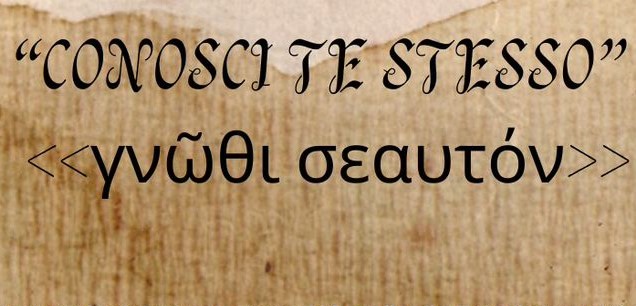 CONOSCI TE STESSO 2
